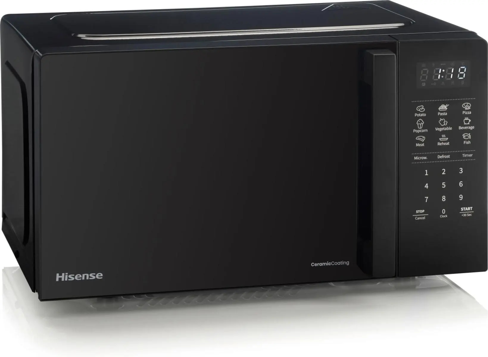 Hisense H20MOBS4H Black Solo microwave Countertop – image 3