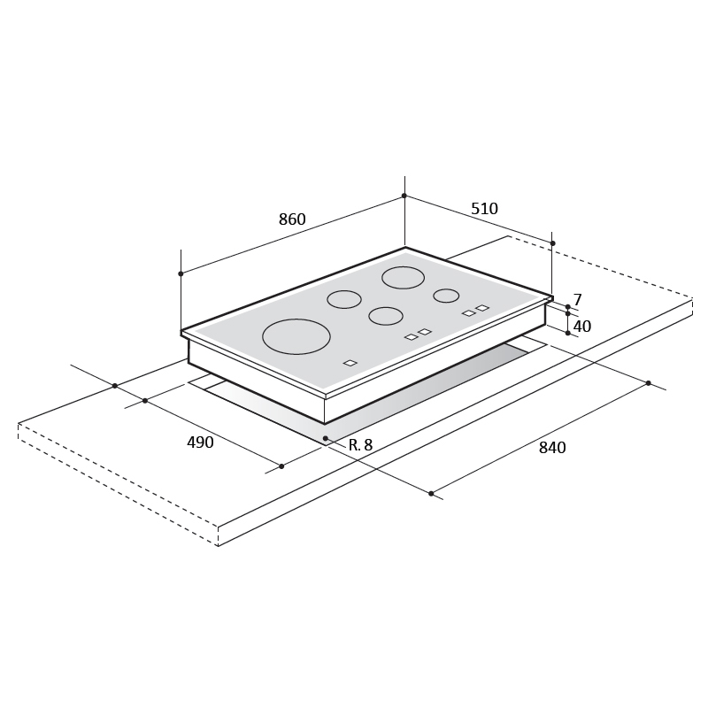 Whirlpool GMR 9542/IXL – image 2