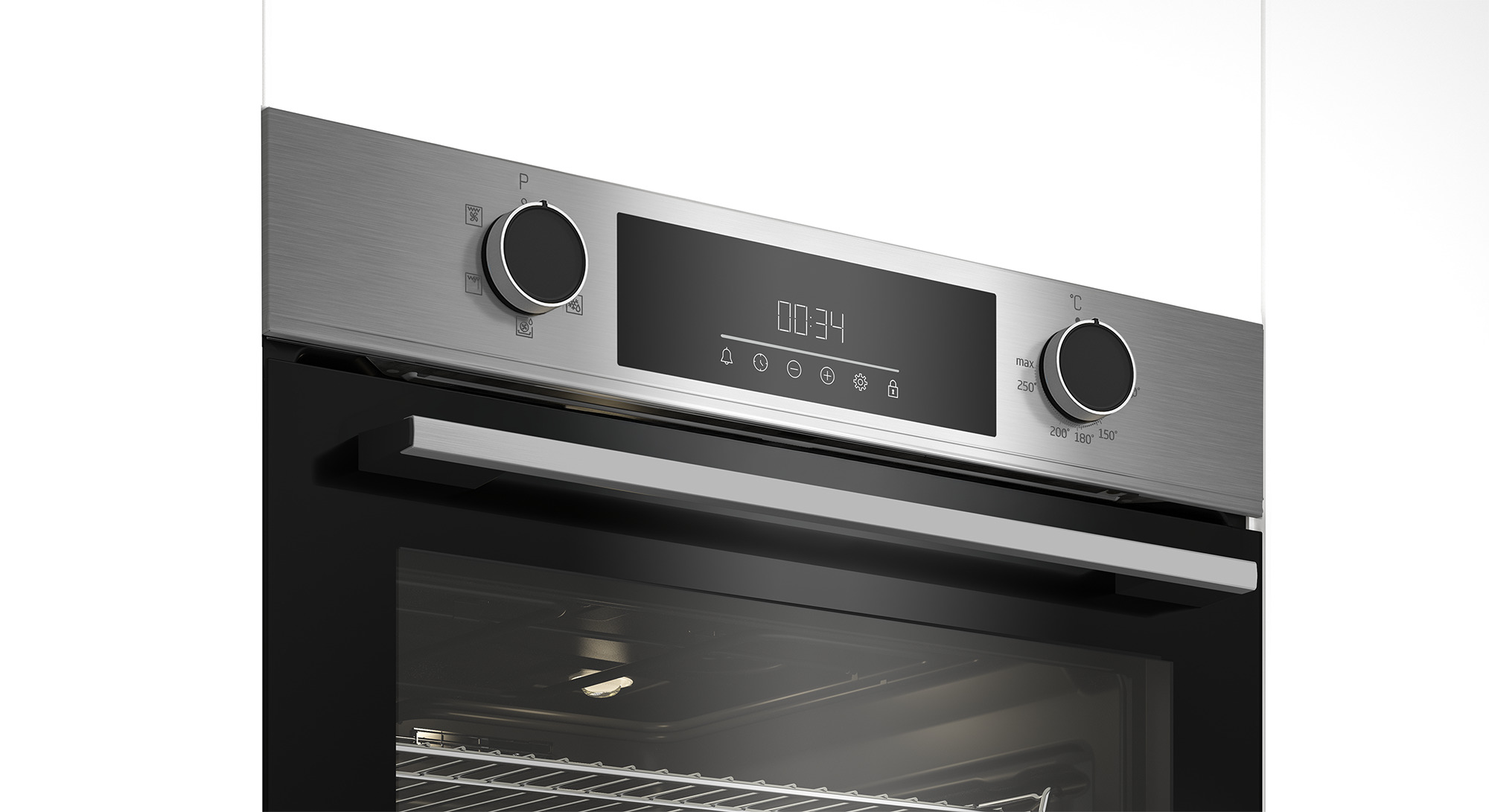 Beko BBIF12311X 60cm Built-In Single Fan Oven with AeroPerfectTM – image 4