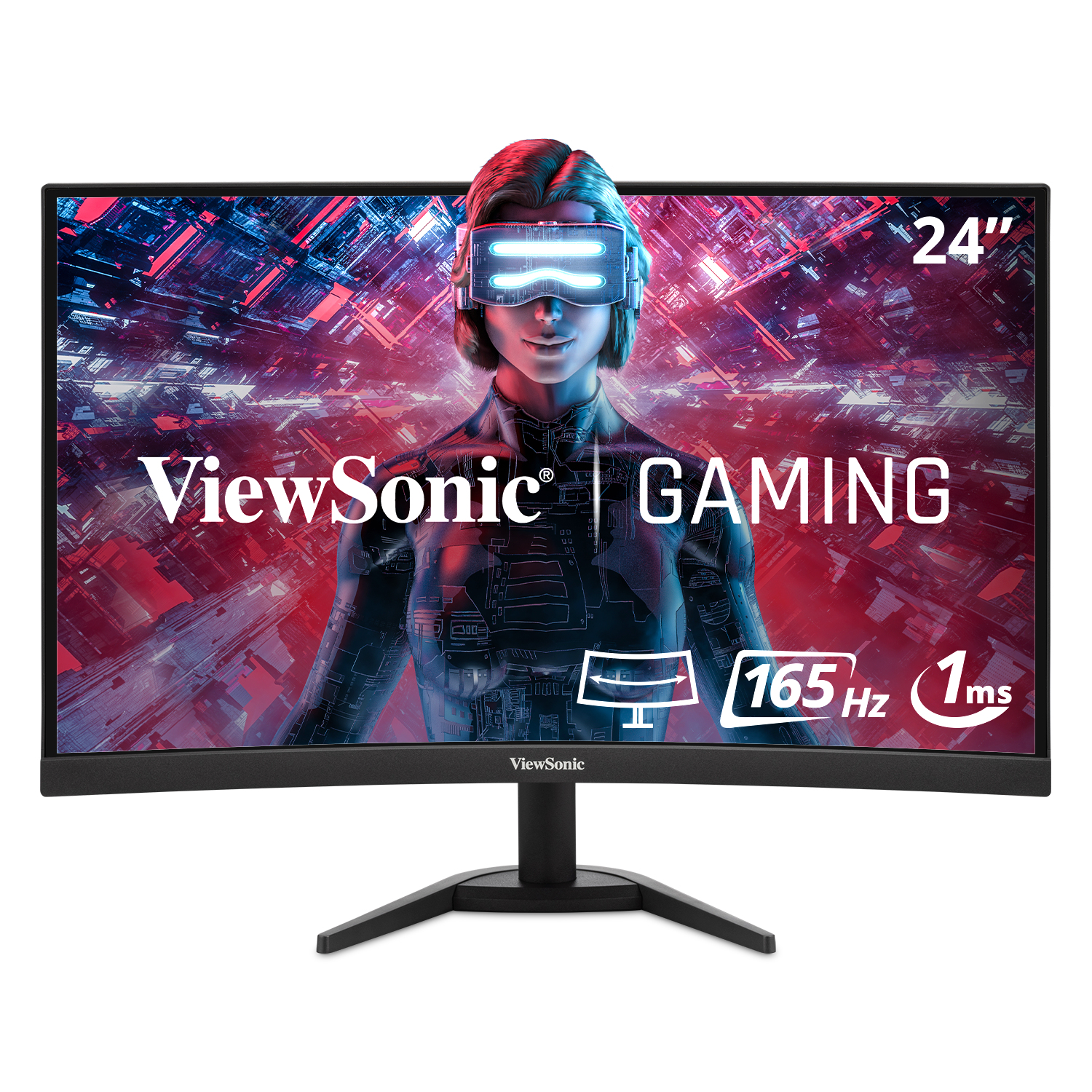 Viewsonic VX Series VX2468-PC-MHD computer monitor – image 1