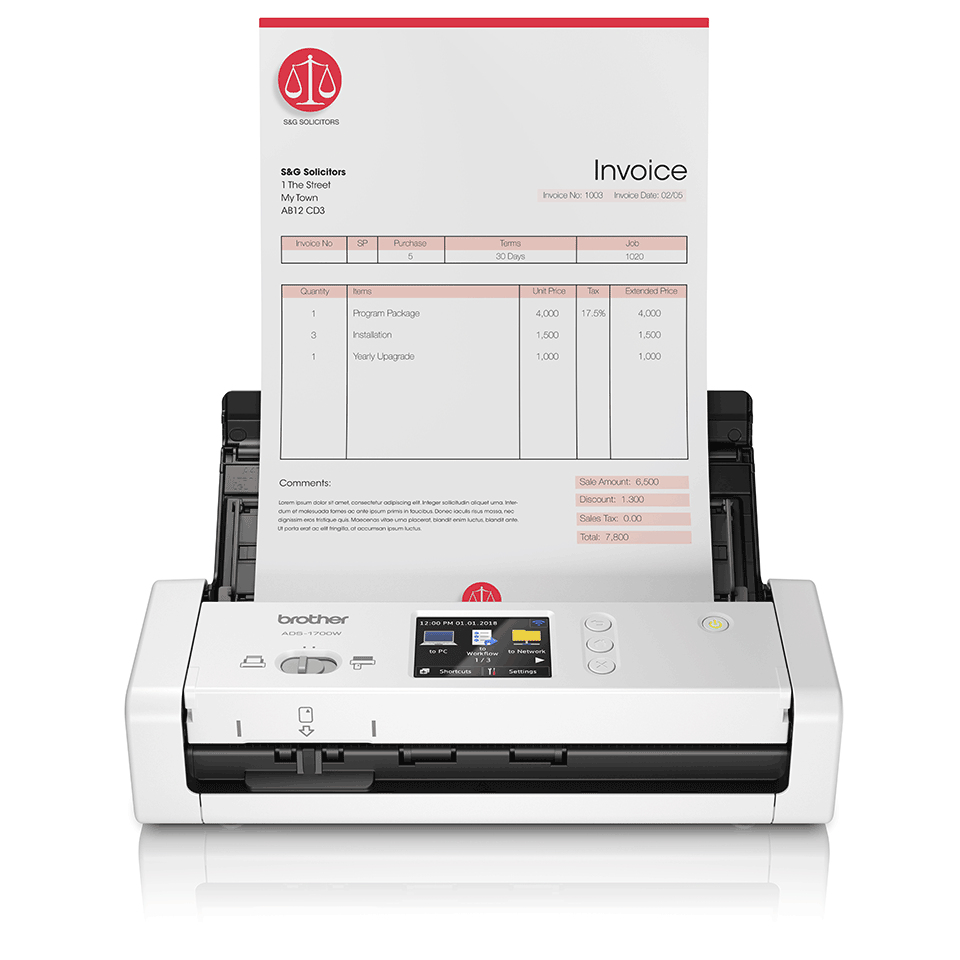 Brother ADS-1700W scanner ADF scanner – image 9