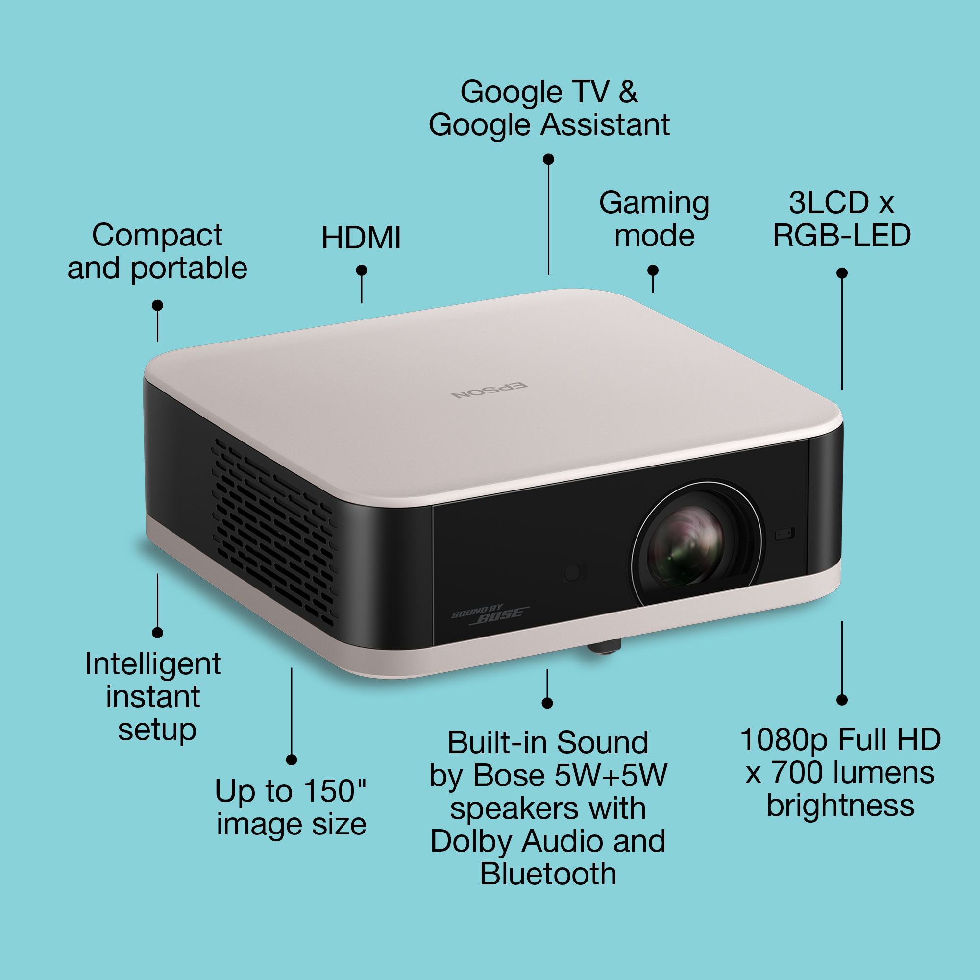 Epson Lifestudio Pop — EF-61R Rose Quartz – image 5