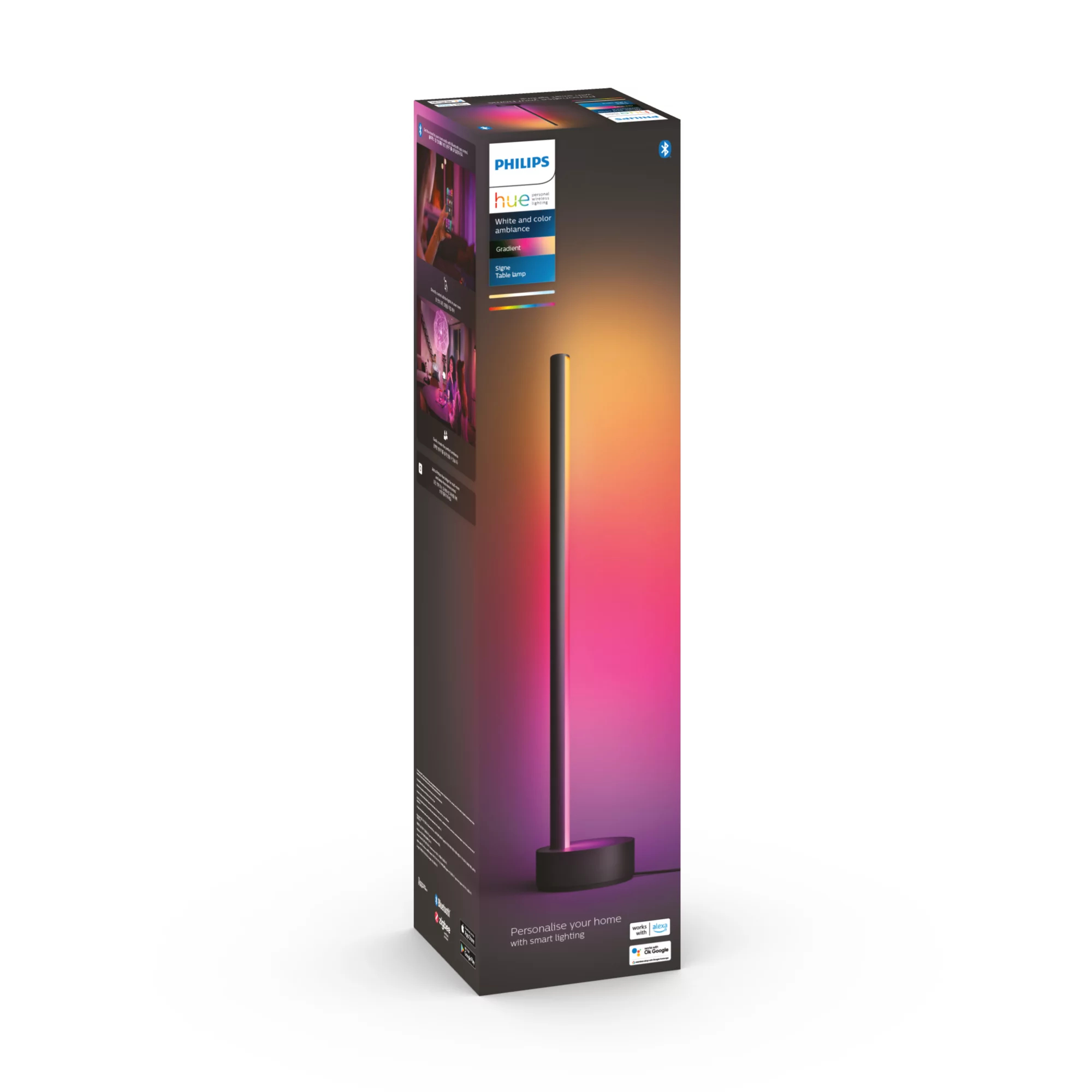Philips by Signify Philips Hue White and colour ambience 8719514470101 smart lighting Smart floor lighting Bluetooth/Zigbee – image 3