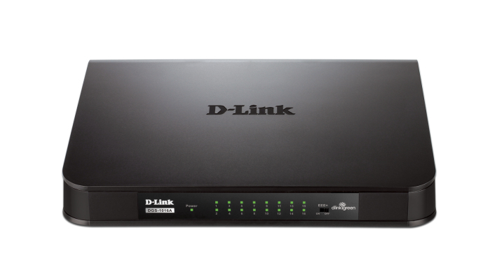 D-Link DGS-1016A network switch Unmanaged Black – image 2