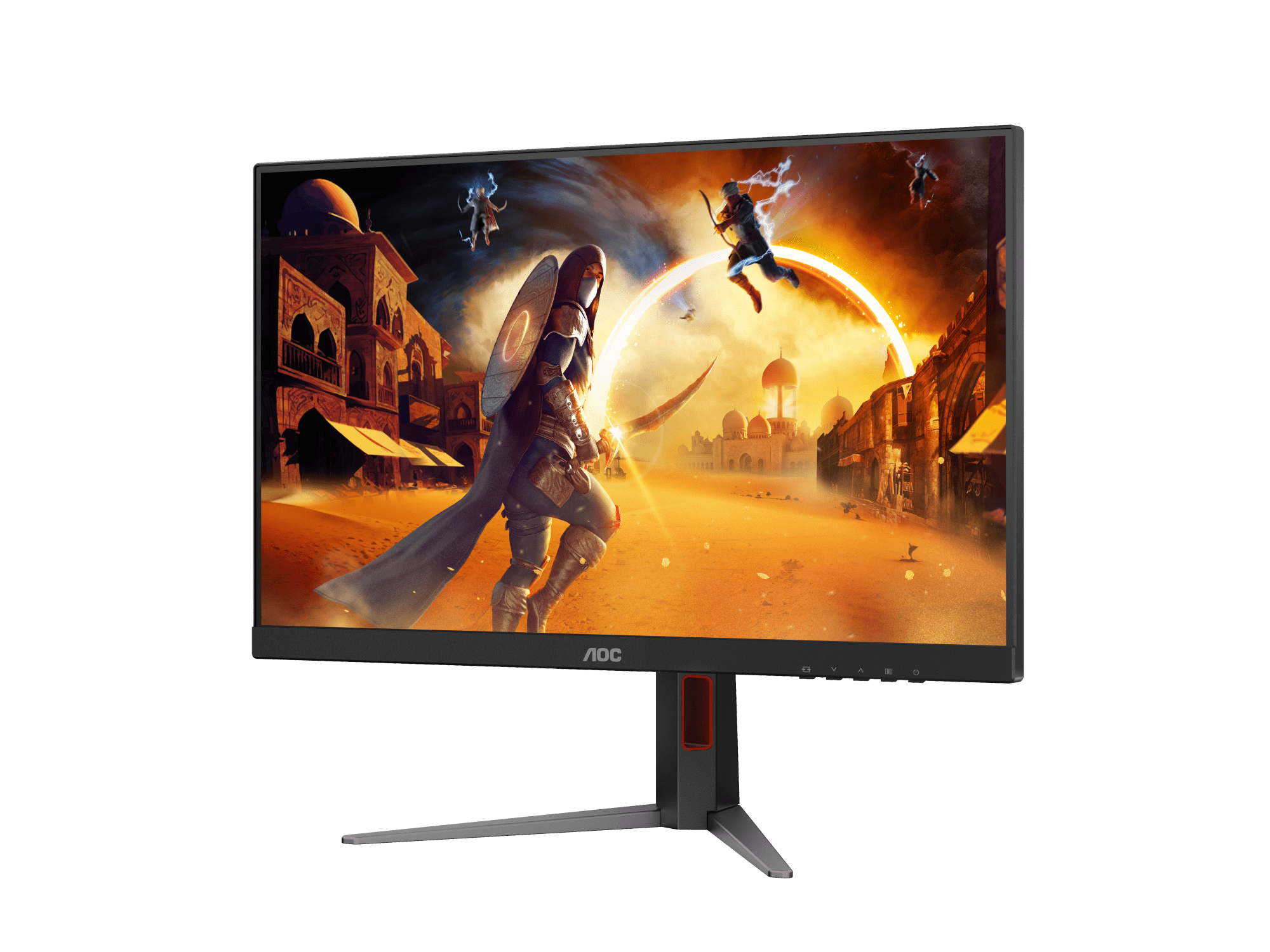 AOC G4 27G4H computer monitor 68.6 cm (27″) 1920 x 1080 pixels Full HD LED Black, Red image 3