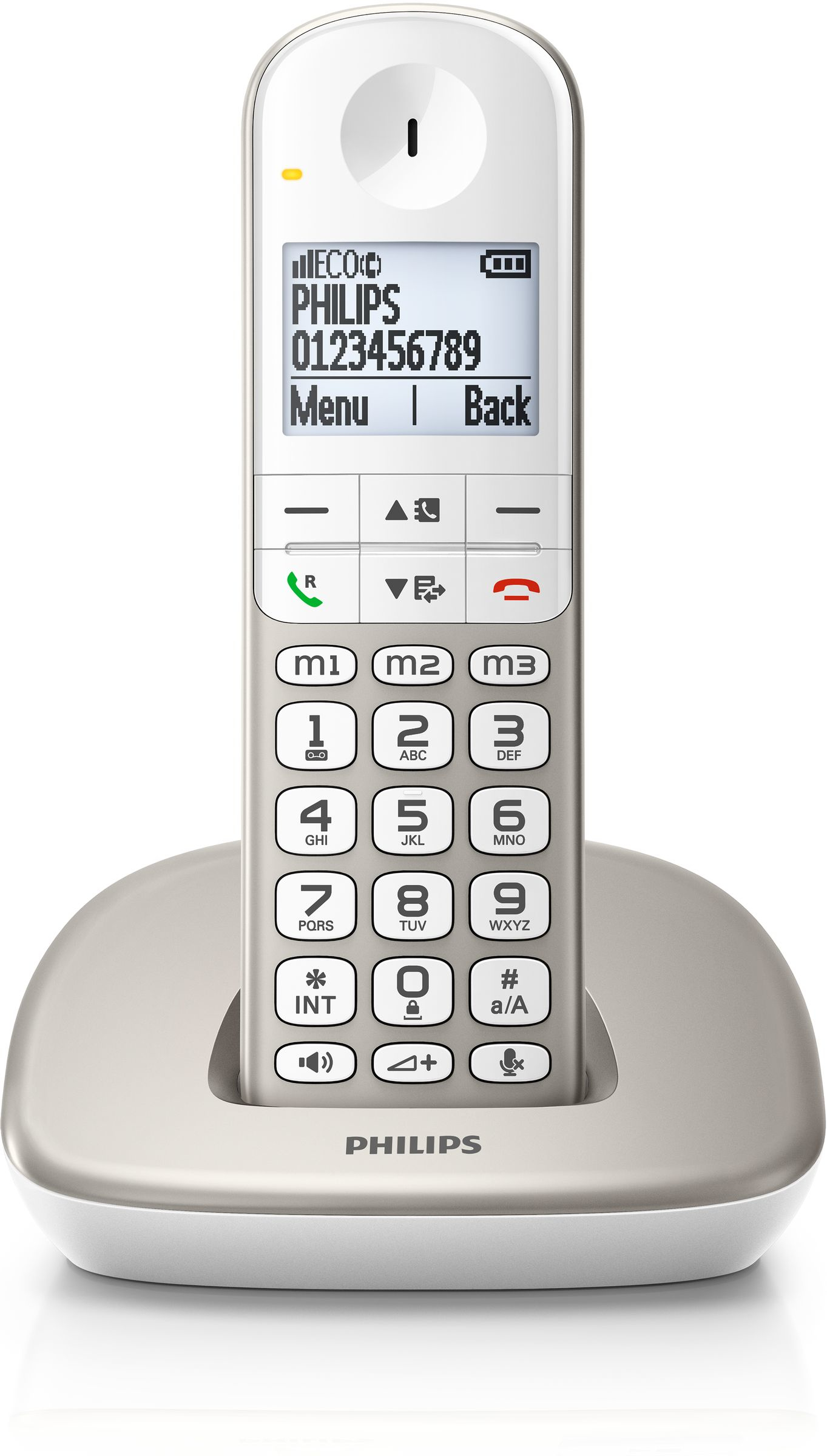 Philips XL4901S/FT telephone DECT telephone Caller ID Silver, White – image 2