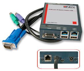 Lindy KVM over IP Switch Classic USB
