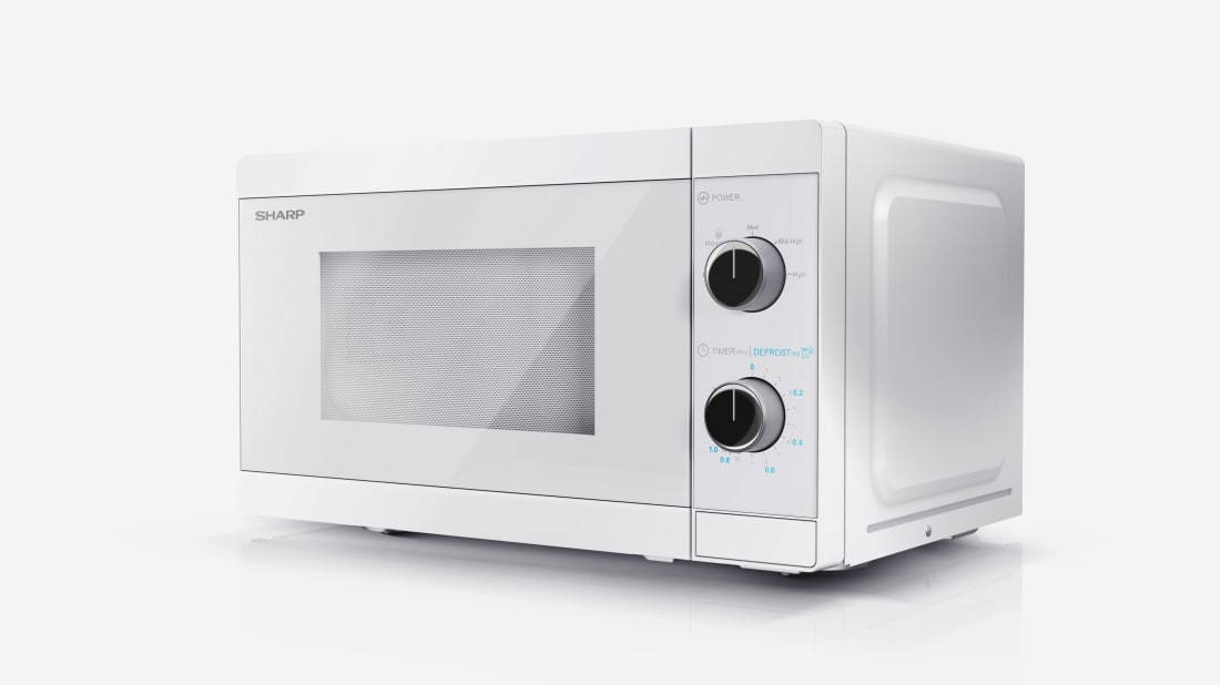 Sharp YC-MS01E-C microwave White Solo microwave Countertop – image 6