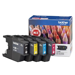 Brother LC12-4PK ink cartridge Original Standard Yield Black, Cyan, Magenta, Yellow