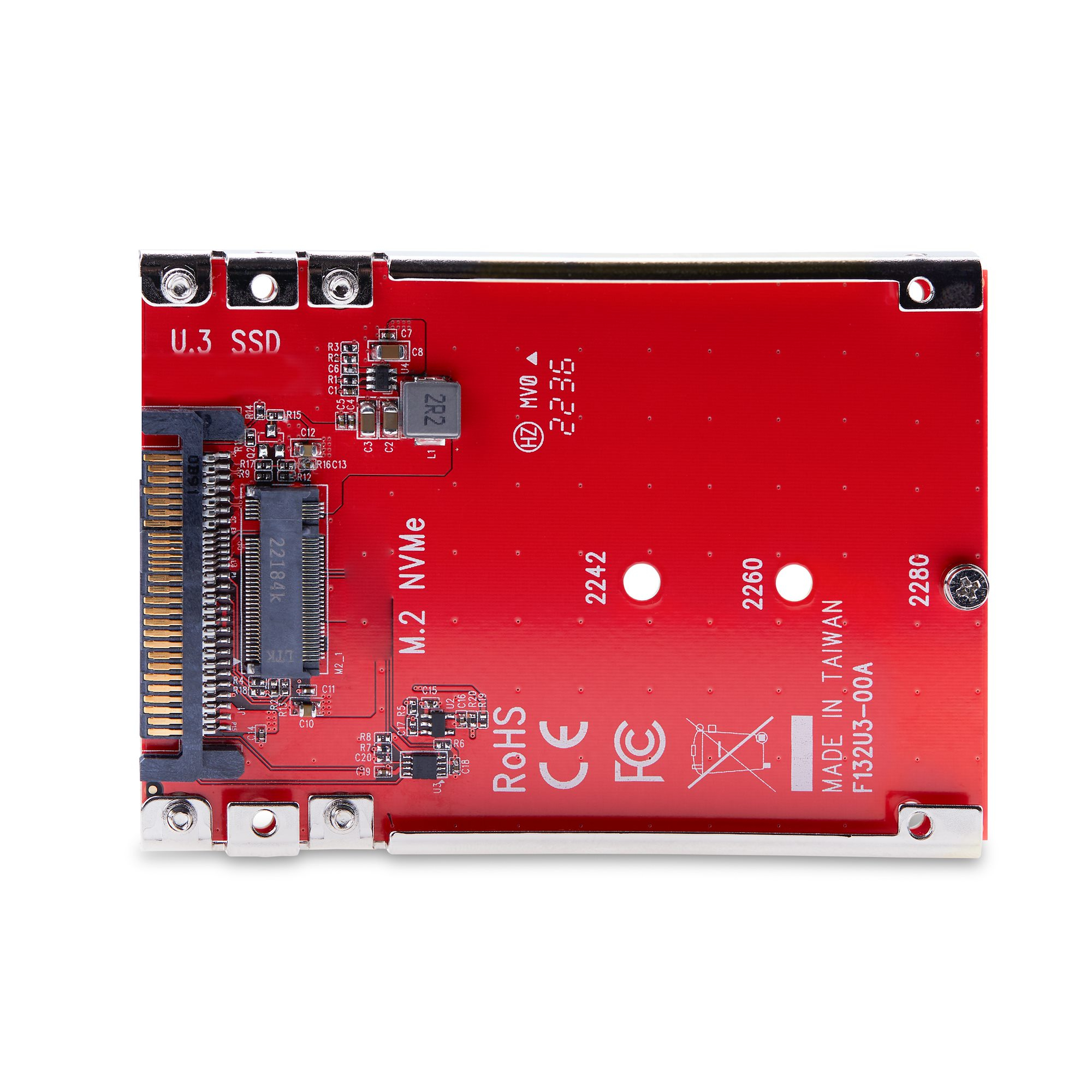 StarTech.com M.2 to U.3 Adapter for M.2 NVMe SSDs, PCIe M.2 Drive to – image 3