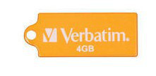 Verbatim Micro USB Drive 4GB - Volcanic Orange – image 4
