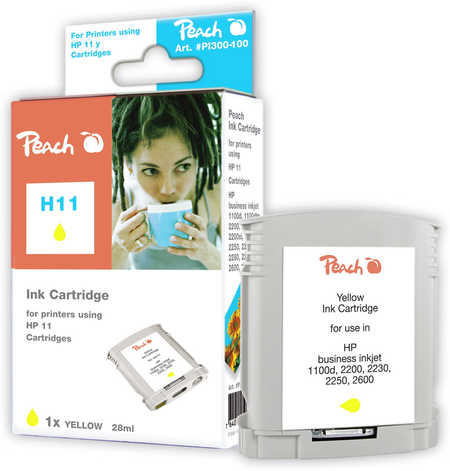 Peach 312346 ink cartridge 1 pc(s) Yellow