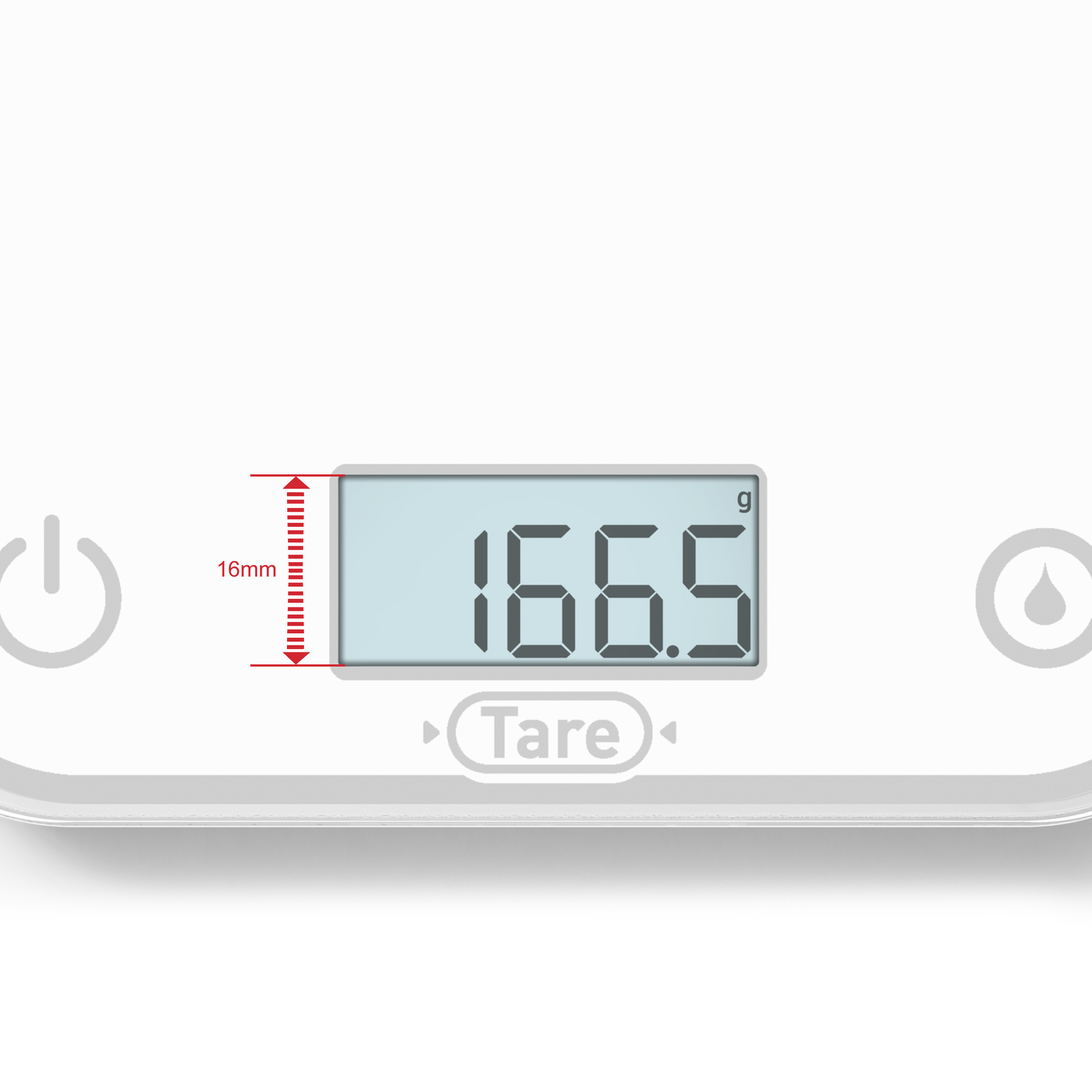 Tefal Optiss BC50U0 White Countertop Rectangle Electronic kitchen scale – image 6