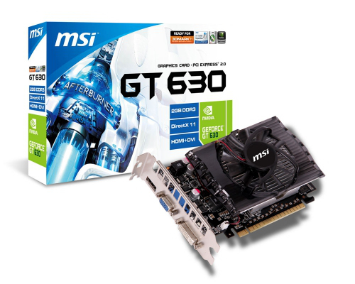 MSI N630GT-MD2GD3 graphics card NVIDIA GeForce GT 630 – image 4