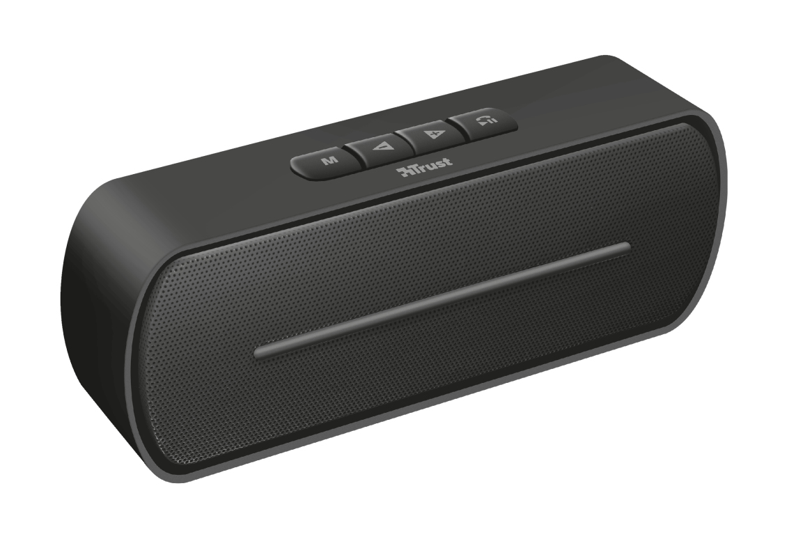 Trust Fero Stereo portable speaker Black – image 1
