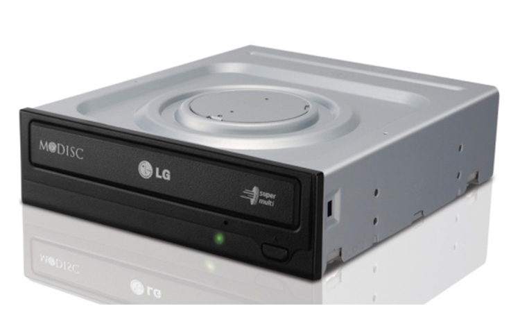 LG GH24NSB0 optical disc drive Internal DVD Super Multi DL Black, Silver – image 3