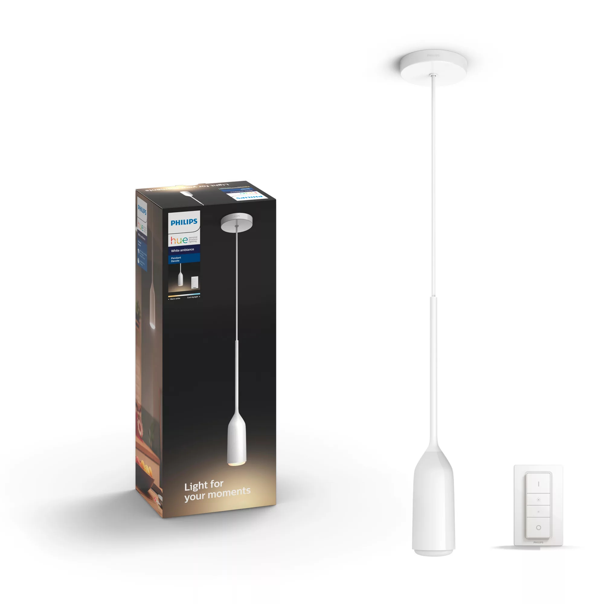 Philips by Signify Philips Hue White ambience Devote pendant