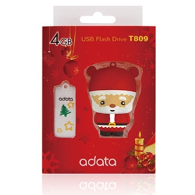 ADATA 4GB T809 Santa Claus Drive – image 3