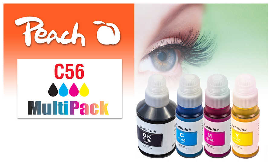 Peach 321697 ink cartridge 4 pc(s) Compatible Standard Yield Black, Cyan, Magenta, Yellow