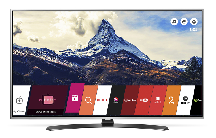 LG 55UH668V TV 139.7 cm (55") 4K Ultra HD Smart TV Wi-Fi Black – image 4