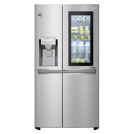 LG GSK6876SC side-by-side refrigerator Freestanding