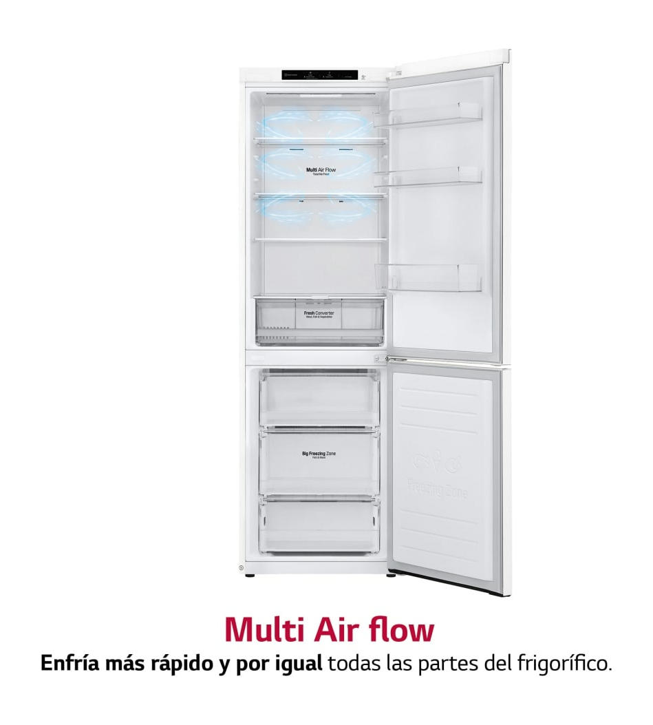 LG GBP61SWPGN fridge-freezer Freestanding – image 8