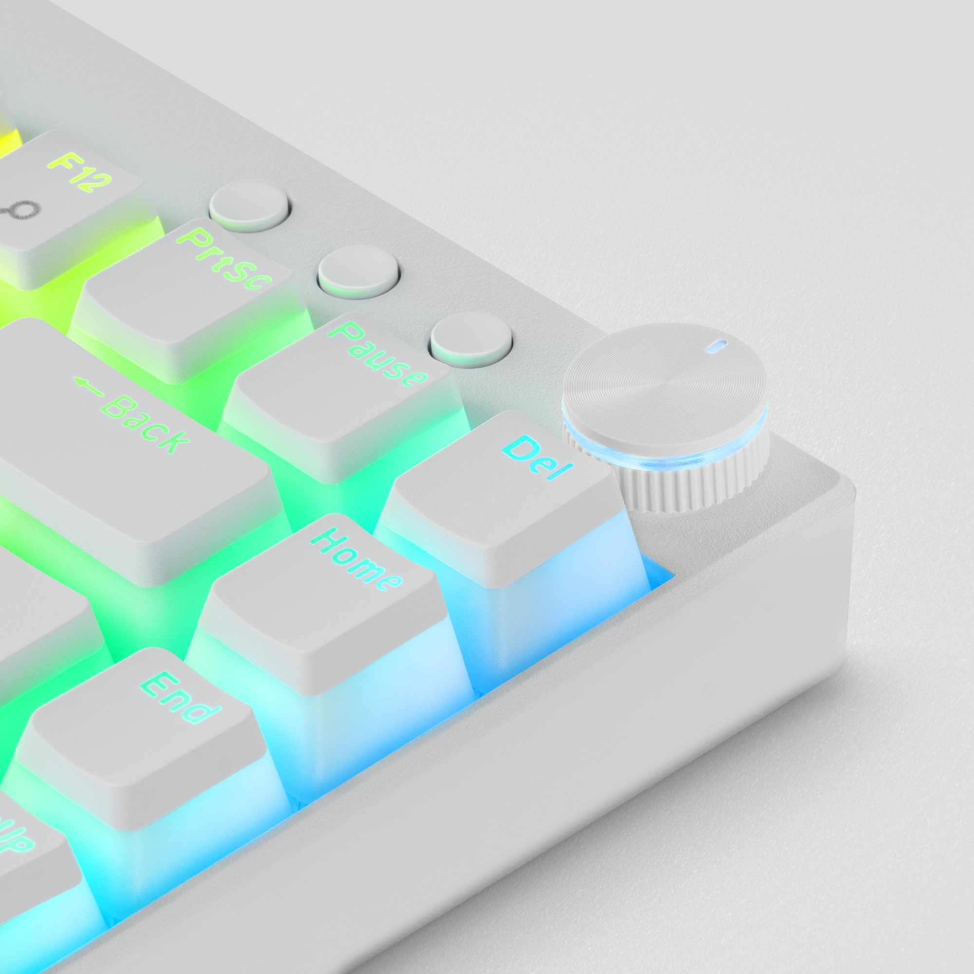 Mars Gaming MKCLOUD Wireless RGB Keyboard White Switch Red Portuguese – image 4