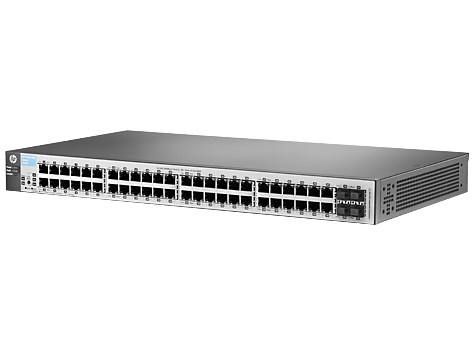 HP V 1810-48G Managed L2 Gigabit Ethernet (10/100/1000) 1U Black – image 2