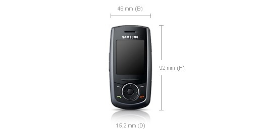 Samsung SGH-M600 4.5 cm (1.77") 74 g Silver – image 3