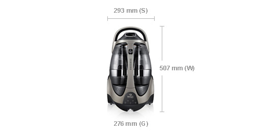 Samsung SC9670 2 L Cylinder vacuum Dry 2200 W Bagless – image 5