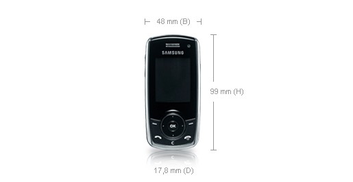 Samsung SGH-J750 79 g – image 2