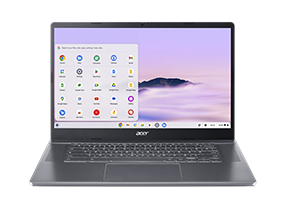 Acer Chromebook CBE595-1-50CA Intel® Core™ i5 i5-1335U 39.6 cm (15.6") Touchscreen Full HD 8 GB LPDDR5x-SDRAM 256 GB SSD Wi-Fi 6 (802.11ax) ChromeOS Grey
