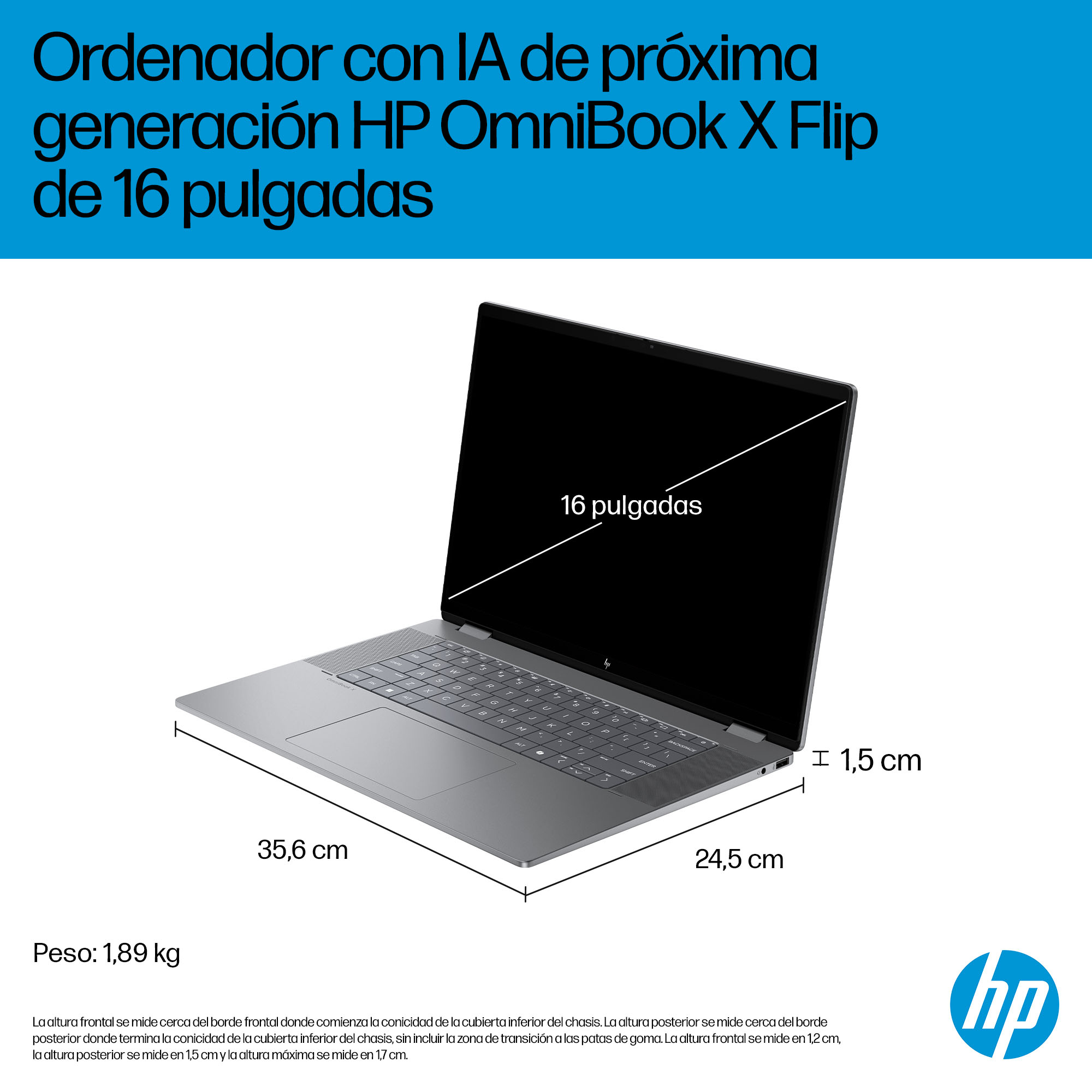 Portátil HP OmniBook X Flip 16-ar0004ns - imagen 10