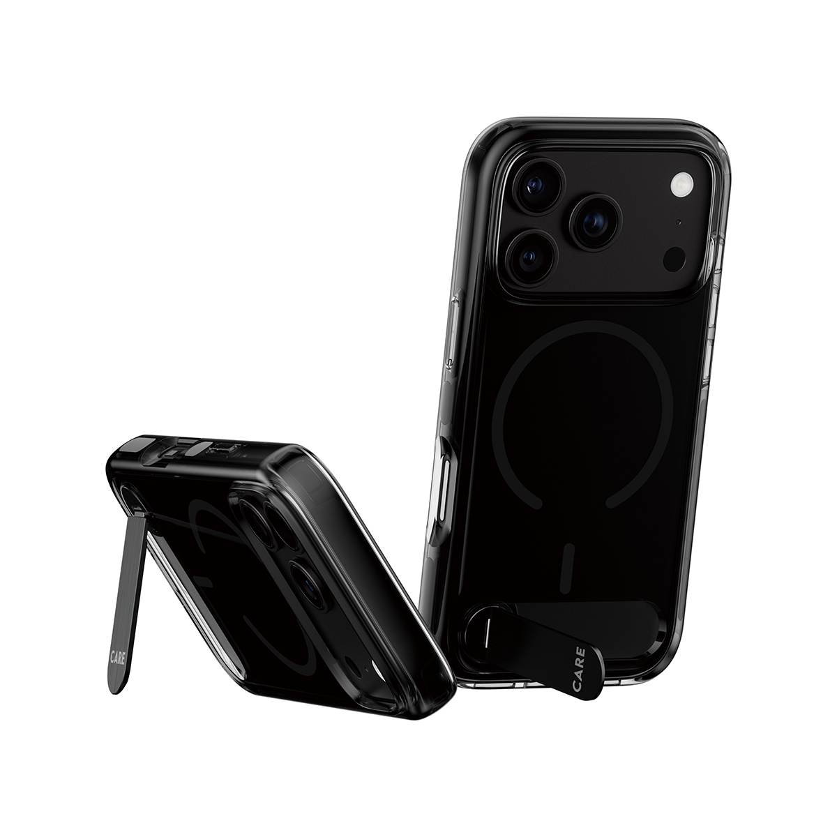 PanzerGlass CARE™ by PanzerGlass® Kickstand Case Smokey w. Black MagSafe iPhone 18 Pro Max | 17 Pro Max – image 5