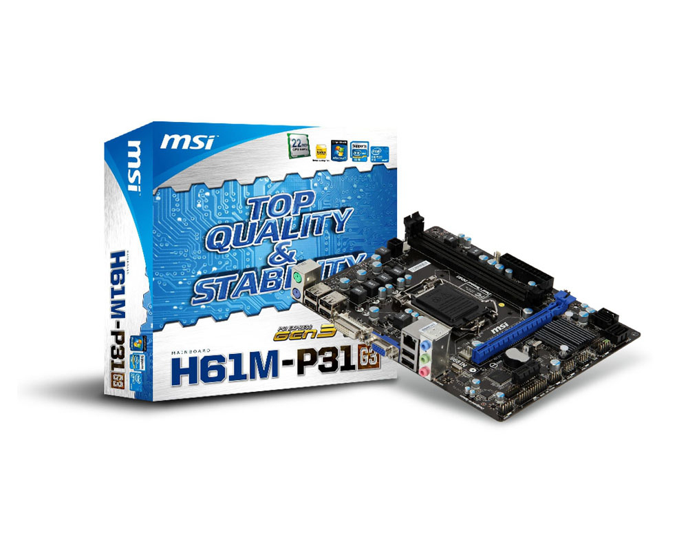 MSI H61M-P31 (G3) – image 5