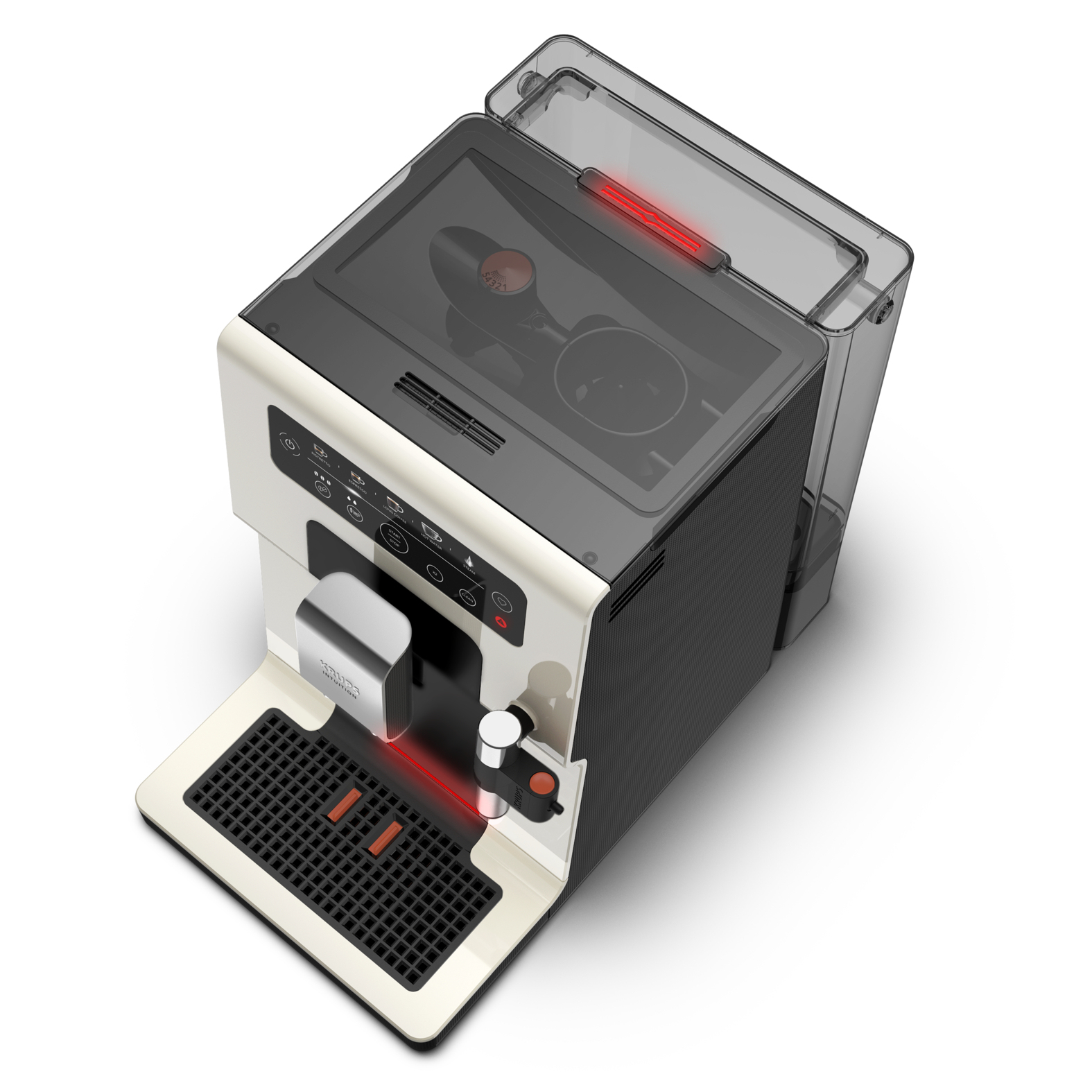 Krups Intuition Latt'Essential EA871A Semi-auto Pod coffee machine – image 8