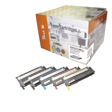 Peach PT567 toner cartridge 5 pc(s) Black, Cyan, Magenta, Yellow