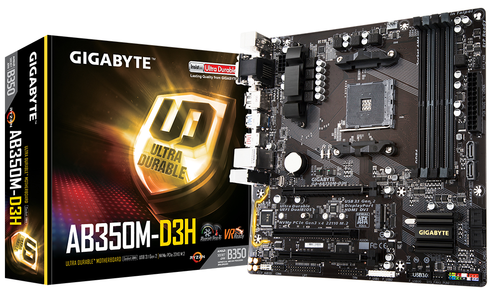 GIGABYTE GA-AB350M-D3H 1.1 – image 5
