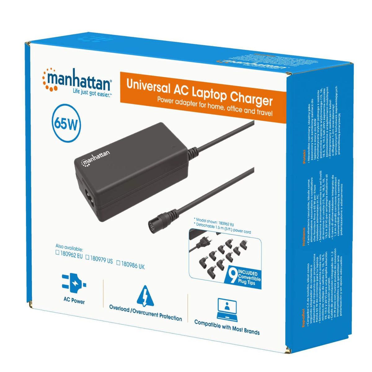 Manhattan Universal AC Laptop Charger – image 2