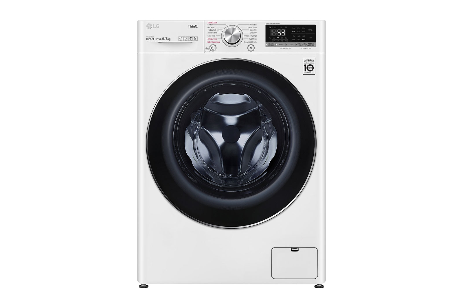 LG F4DV509S2E washer dryer Freestanding Front-load White