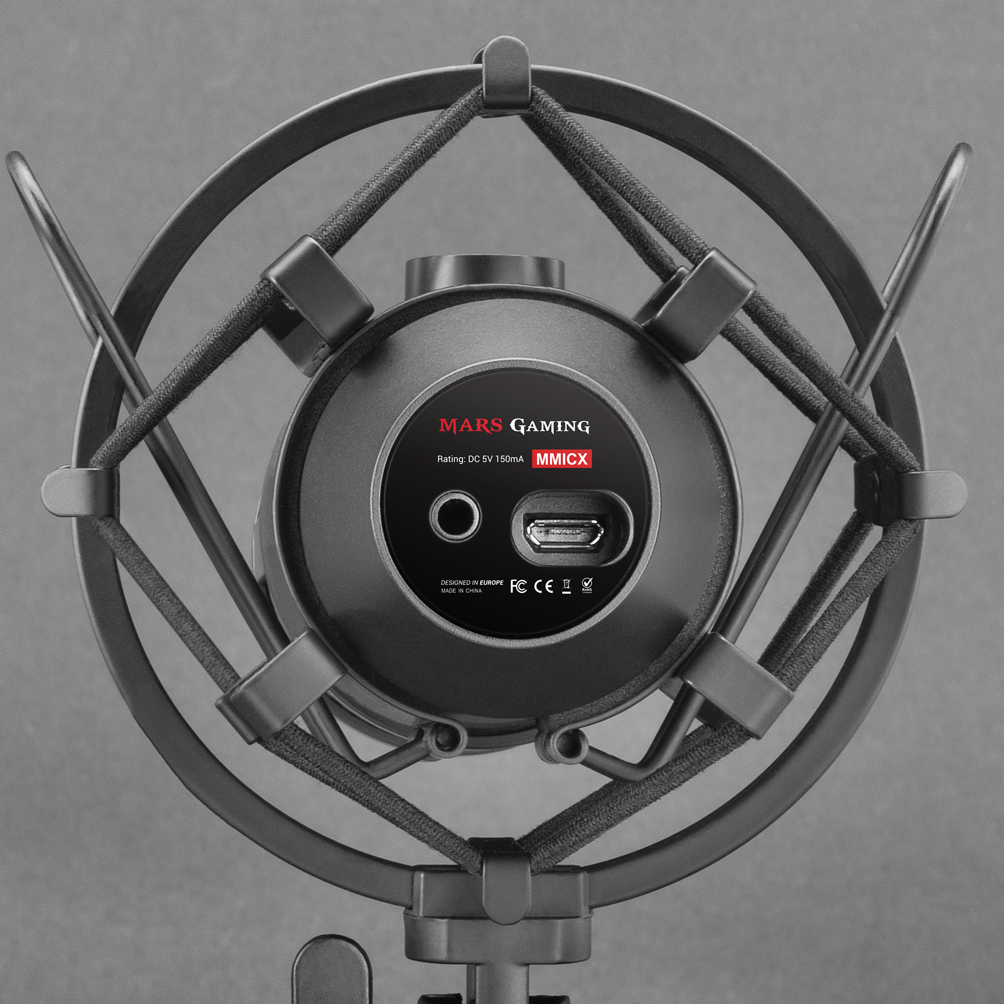 Mars Gaming MMICX Professional Studio Microphone LED Mute USB Black – image 4