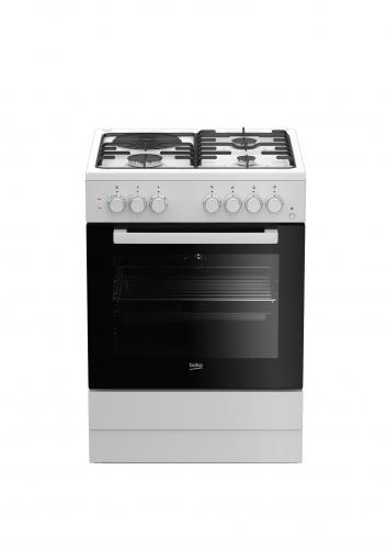 Beko FSS63110DWCS cooker Freestanding cooker Electric Combi White