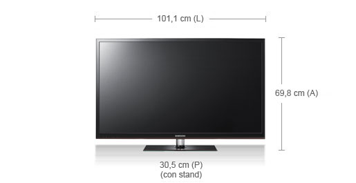 Samsung PS43D490A1W 109.2 cm (43") XGA Black – image 9