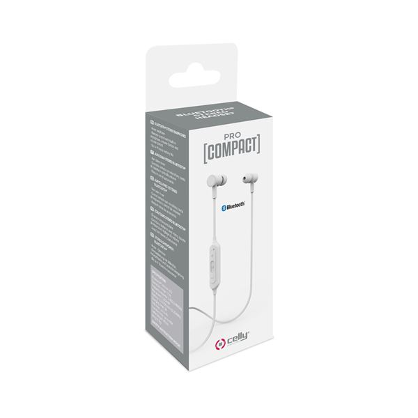Celly PCBHSTEREOWH headphones/headset Wireless In-ear, Neck-band Calls/Music Micro-USB Bluetooth White – image 4