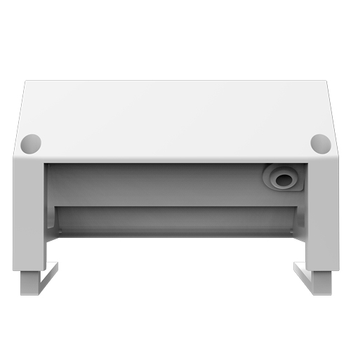Fellowes Strommodul Schreibtisch 1xSteckdose,USB-A,USB-C wei Steckdosenleisten