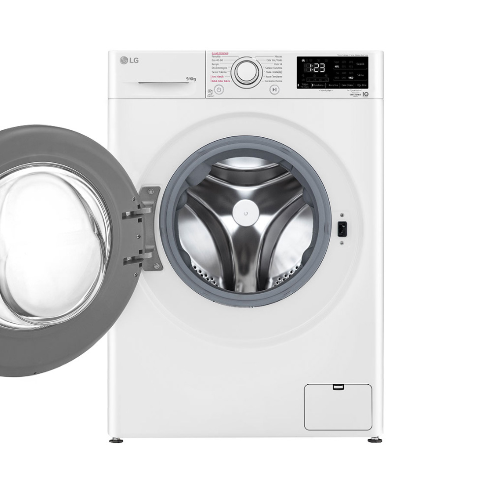 LG F4V3VRW0WE washer dryer Freestanding Front-load White – image 2