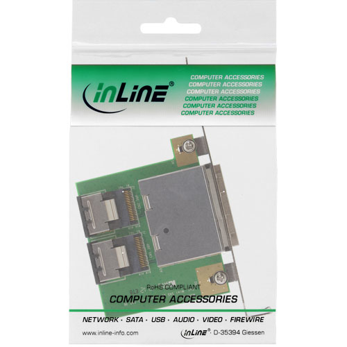 InLine 27650D interface cards/adapter Internal Mini-SAS – image 2