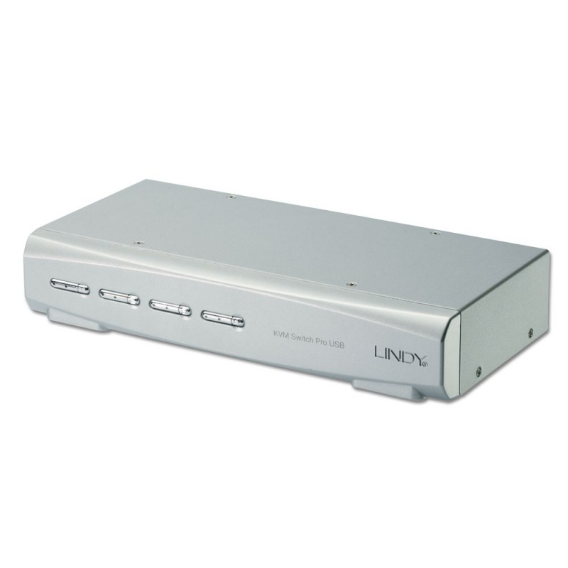 Lindy 39328 KVM switch Rack mounting White – image 1