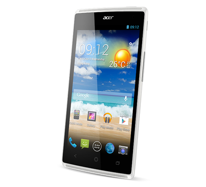 Acer Liquid Z150 12.7 cm (5") Single SIM Android 4.2.2 3G 0.5 GB 4 GB White – image 2