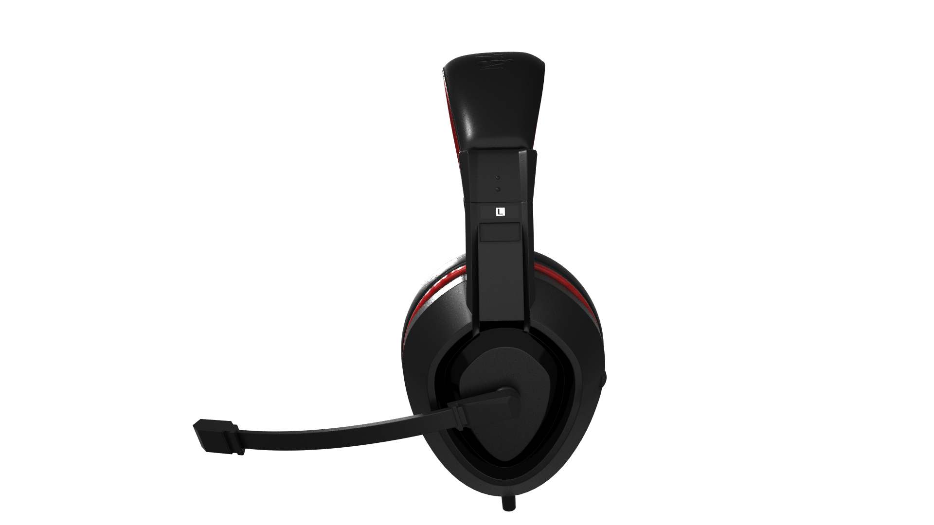 Mars Gaming MAH0+ headphones/headset Wired Head-band Black, Red – image 4